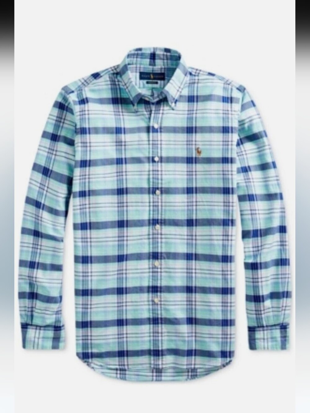 Ralph Lauren Polo Classic Fit Preppy Plaid Summer Button Down Old Money XL